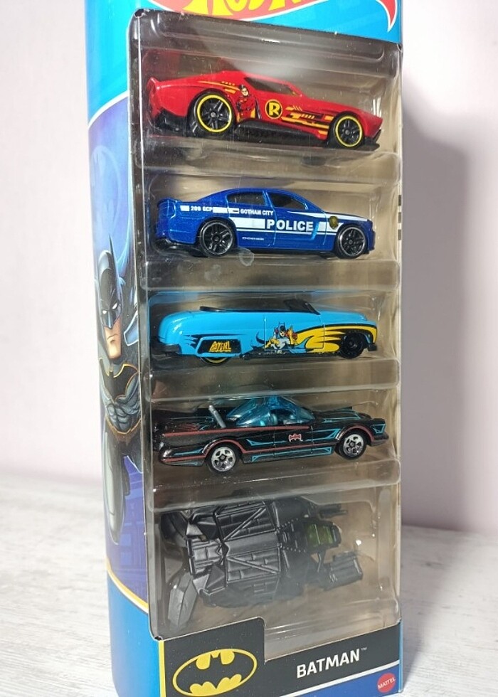 HW CLASSIC TV SERIES BATMOBILE - Görsel 5