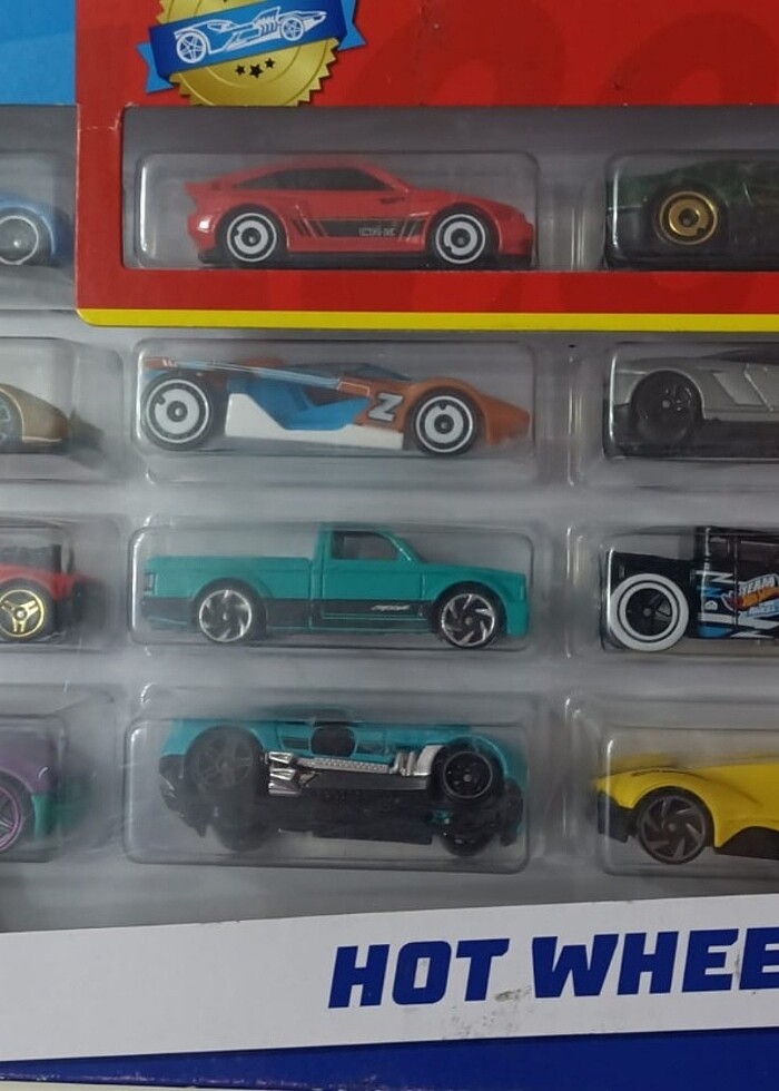 HOTWHEELS 20 ARABA SAG USTTE 2 ADET PRE ARABA - Görsel 2