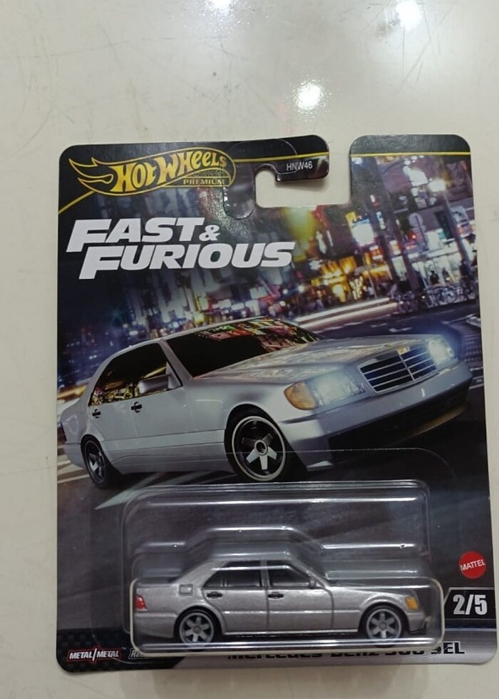 HOTWHEELS FAST&FURIOUS MERCEDES-BENZ 500 SEL - Görsel 2
