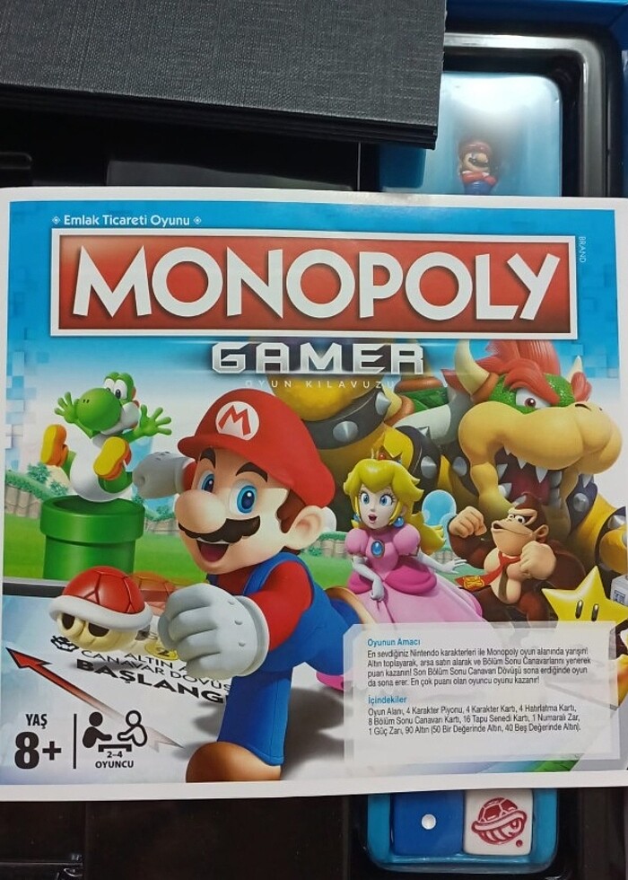 MONOPOLY GAMER SUPER MARIO - Görsel 2