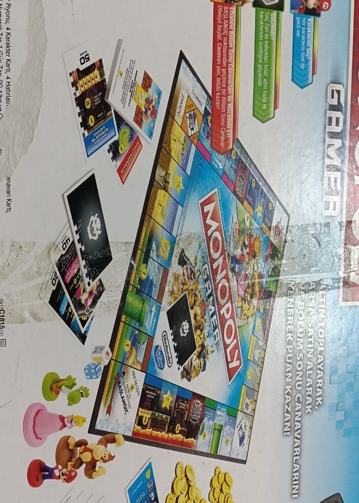 MONOPOLY GAMER SUPER MARIO - Görsel 3