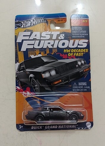 HW FAST FURIOUS BUICK GRAND NATIONAL - Görsel 3