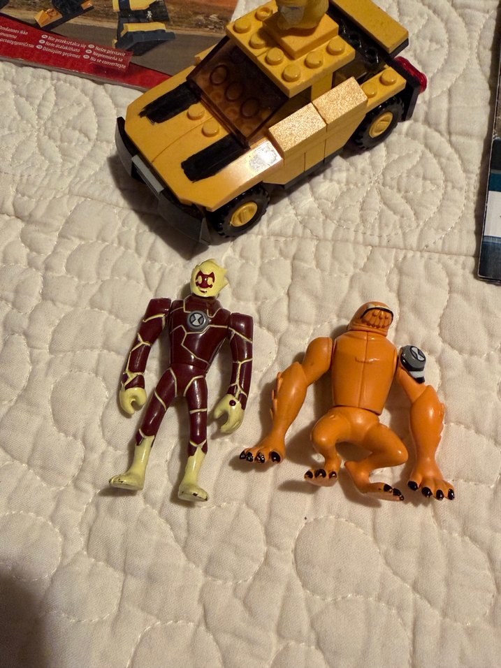 BEN 10 FİGÜRLER NADİR OYUNCAK KREO BUMBELLBEE LEGO CHİMA klavuzu - Görsel 4