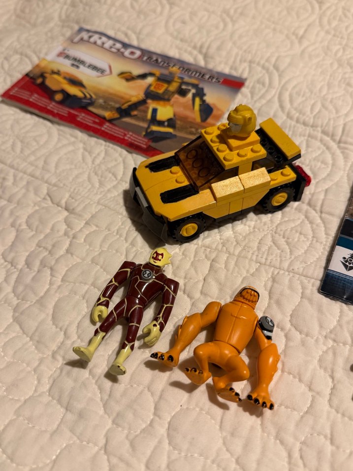 BEN 10 FİGÜRLER NADİR OYUNCAK KREO BUMBELLBEE LEGO CHİMA klavuzu - Görsel 3