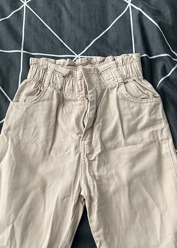 Armalife Bej Keten Kadın Pantolon