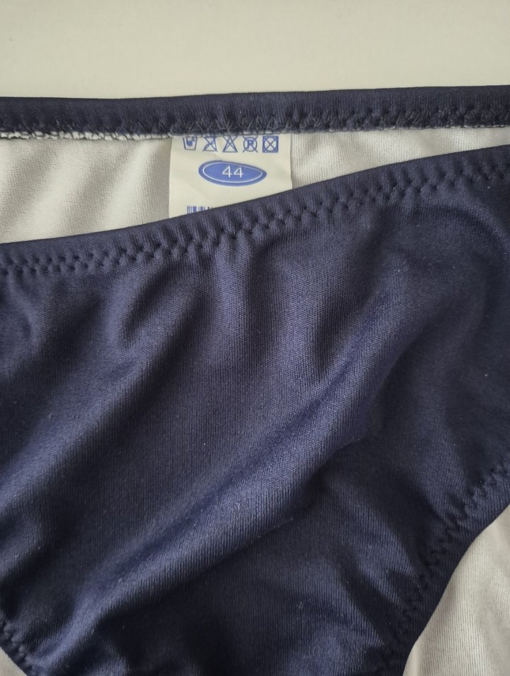 Kadın Lacivert Strappy Bikini Takımı - Görsel 3