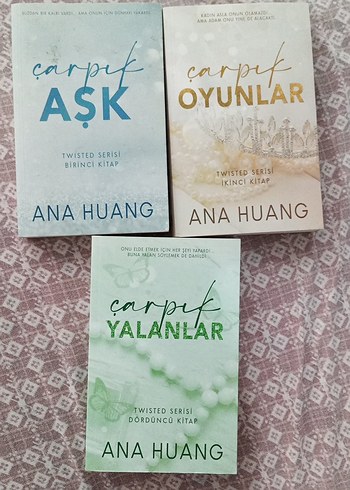 Ana Huang - Twisted (Çarpık) Serisi 3 Kitap