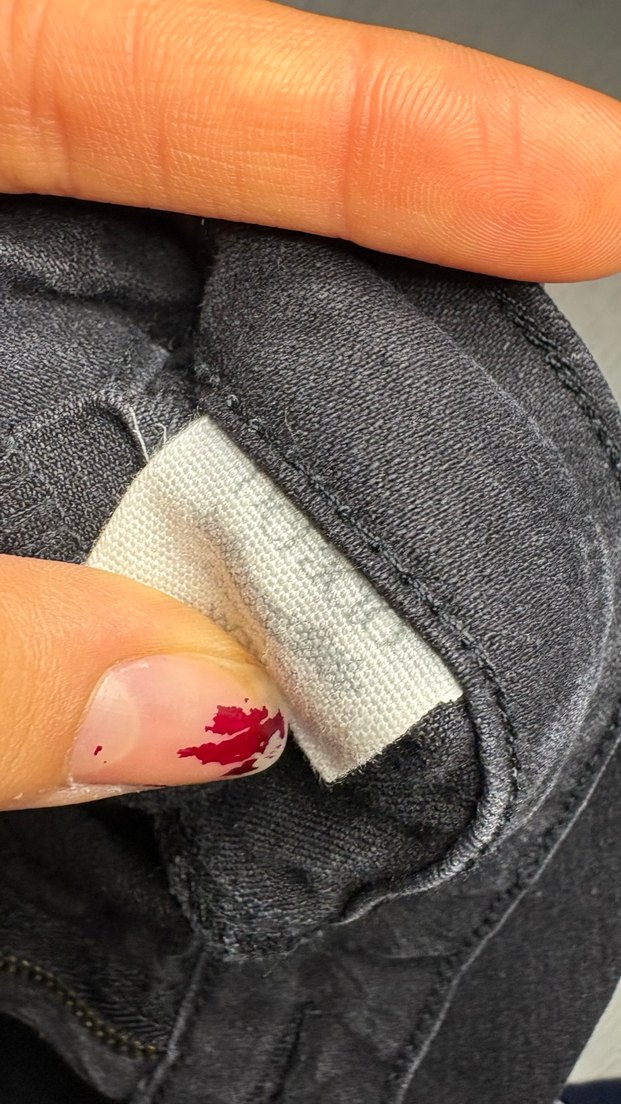 Siyah Midi Boy Kadın Kot Pantolon - Görsel 4