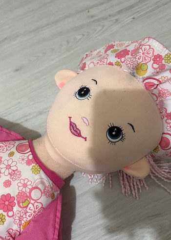 Pastel Pembe Kumaş Bebek - Görsel 4