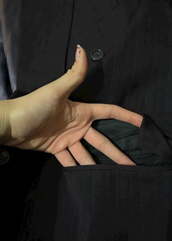 Klasik Vatkalı Kahverengi Erkek Takım Ceketi - Görsel 6