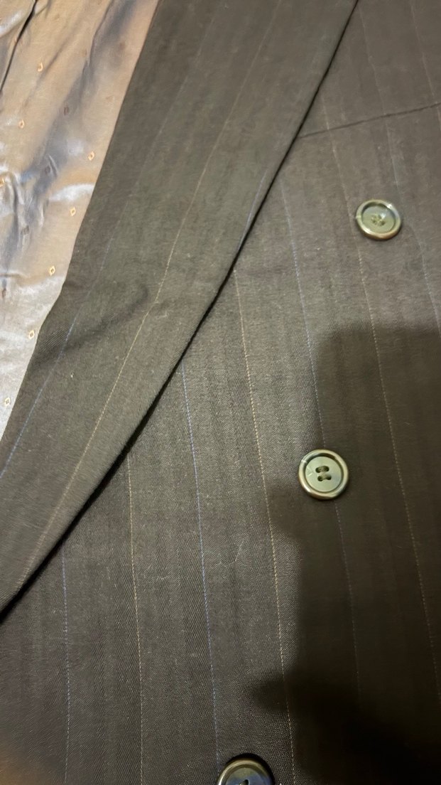 Klasik Vatkalı Kahverengi Erkek Takım Ceketi - Görsel 4