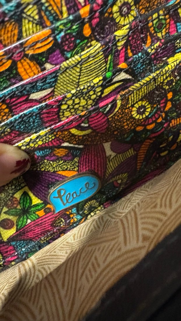 Bohem Çok Renkli Deri Çanta - Görsel 5