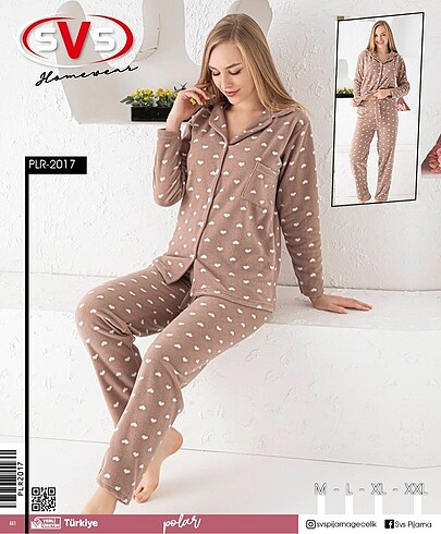 Bayan Polar Pijama Takımı