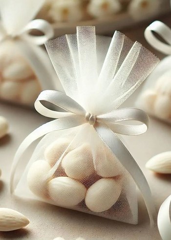 Boncuklu Beyaz Bohem Nikah Hediyesi - Görsel 3