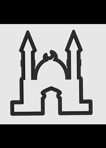 Diğer Kurabiye kalbı cami model