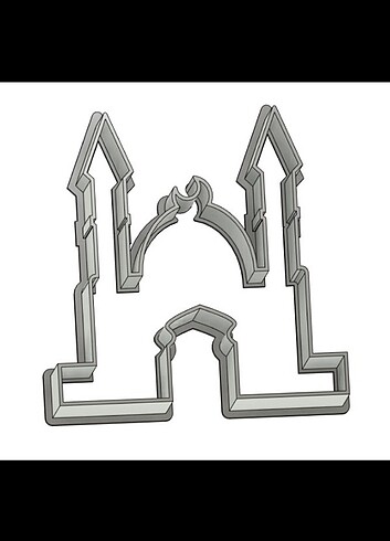 Kurabiye kalbı cami model
