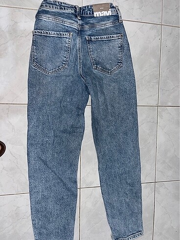s Beden Mavi Mom Jeans