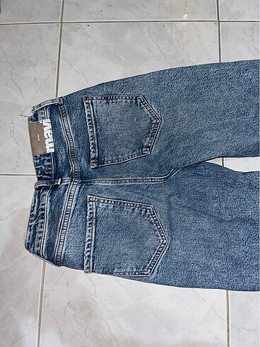 s Beden mavi Renk Mavi Mom Jeans