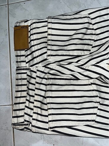 xs Beden beyaz Renk Pull And Bear Jeans