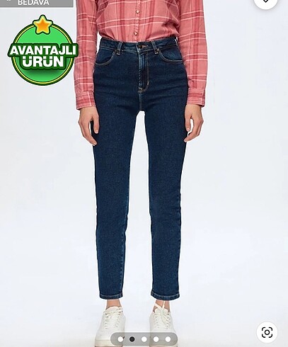 LTB Yüksek bel mom jean
