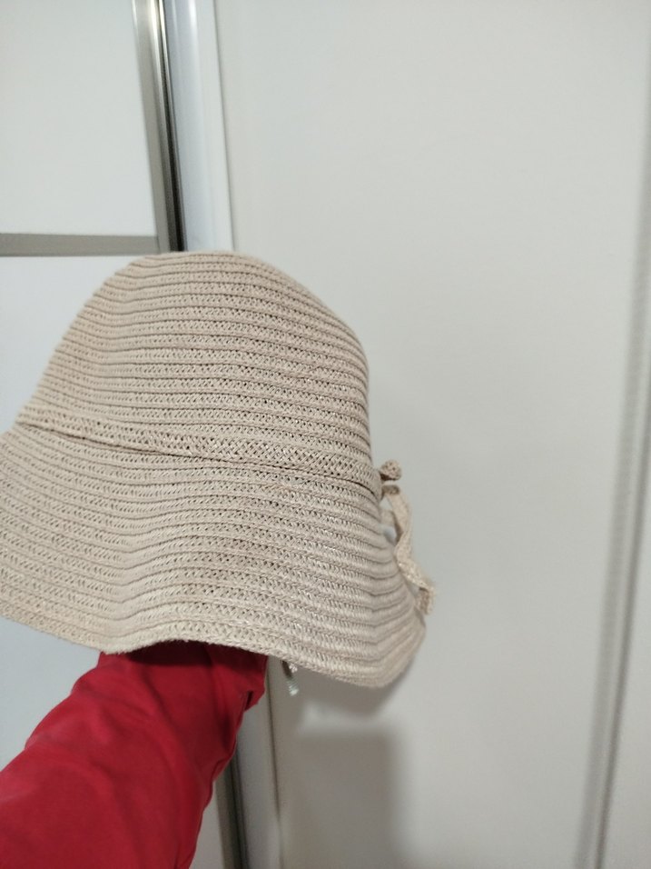 Bej Örgü Kadın Şık Şapka - Görsel 2