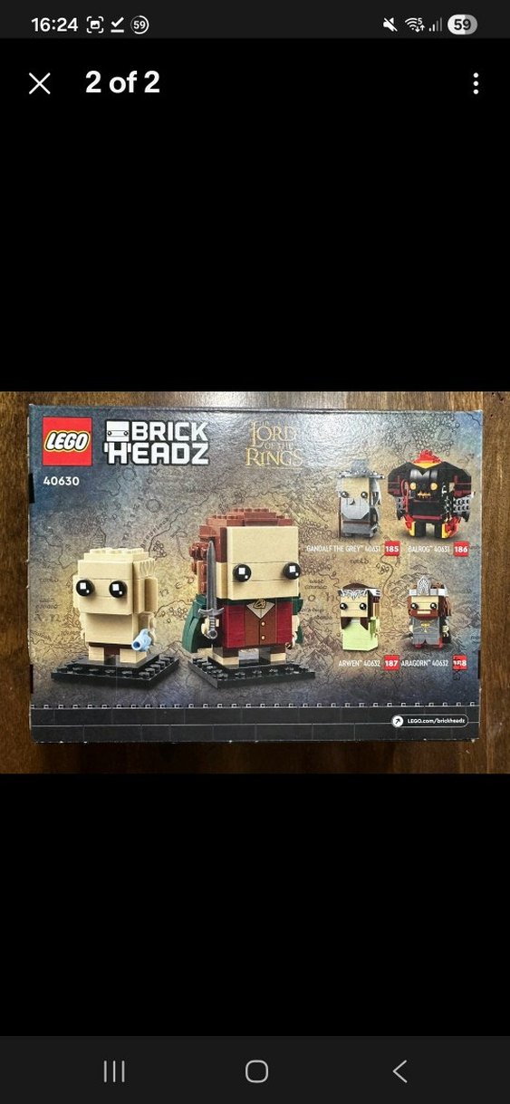 LEGO Yüzüklerin Efendisi Gollum ve Frodo Figür Seti - Görsel 2