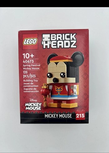LEGO Mickey Mouse BrickHeadz Yapı Figürü