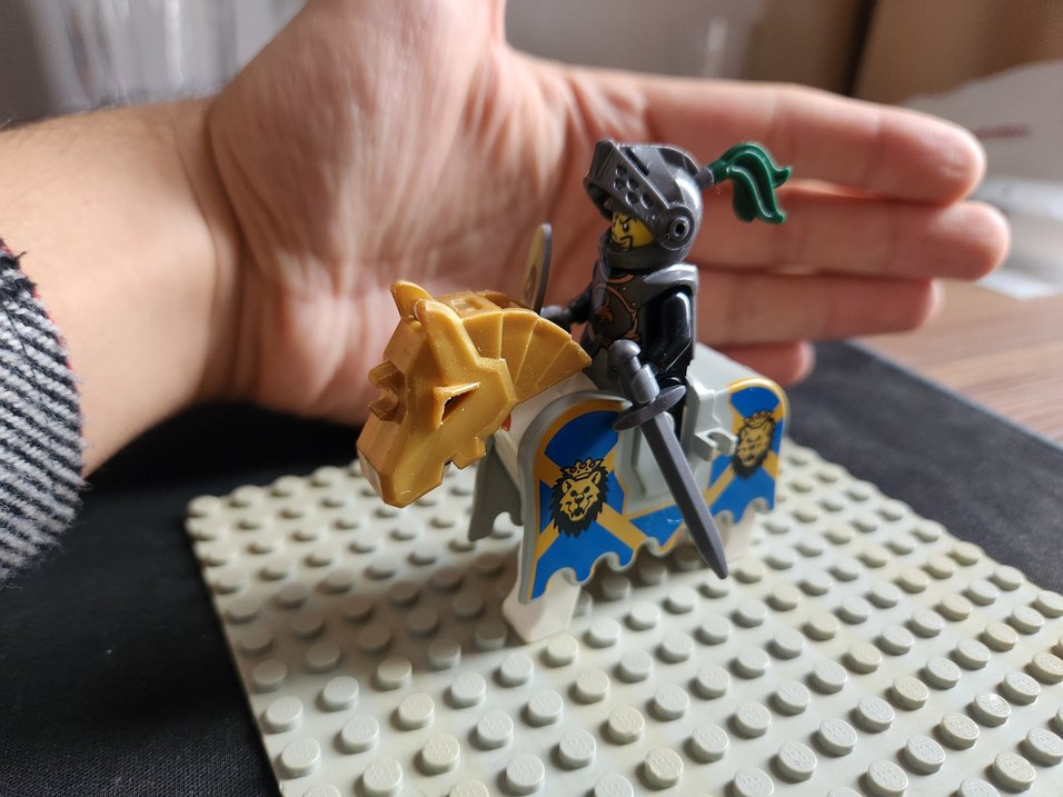 Lego Zırhlı At Vintage - Görsel 5