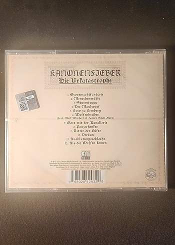 Kanonenfieber-Die Urkatastrophe Cd 2024 - Görsel 2