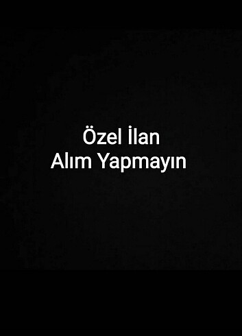 Özel ilan