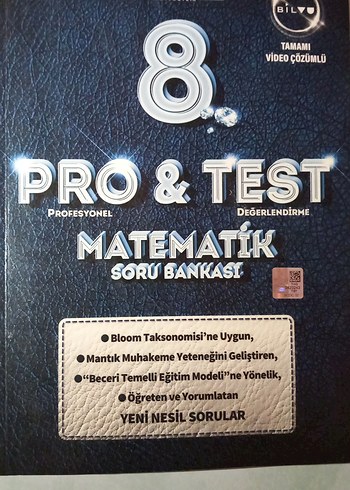 8. Sınıf Pro & Test Matematik Soru Bankası