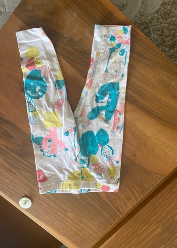 LC Waikiki 3 yaş iki adet tayt Renkli Baskılı Kız Tayt
