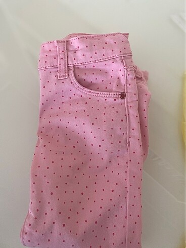 Polo üç yaş pembe jean
