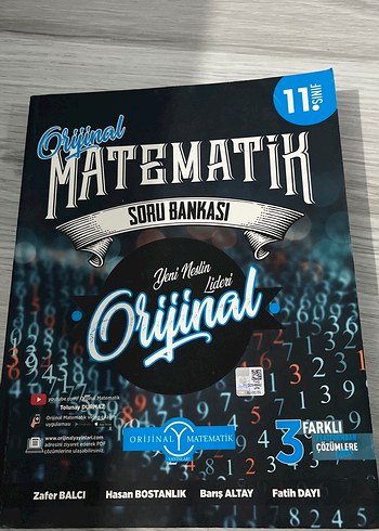 11. Sınıf Orijinal Matematik Soru Bankası
