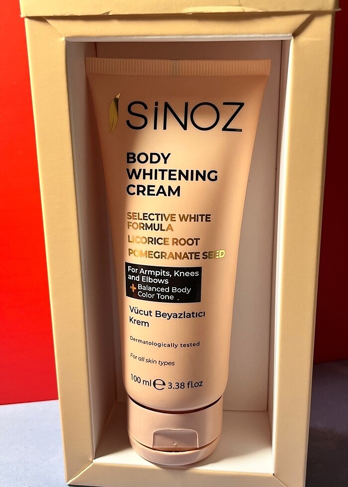 Sinoz beyazlatıcı krem - Görsel 2