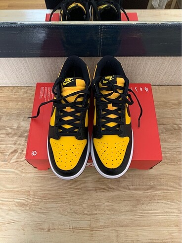 Nike dunk low leather mens