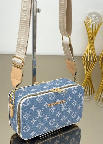 Louis Vuitton Mavi Denim Kadın Çapraz Çanta