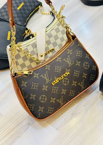 Diğer Louis Vuitton Zincir Detaylı Modern Klasik Çapraz Çanta