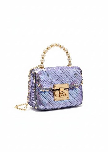 Boncuklu Pembe çocuk Çanta - Görsel 8