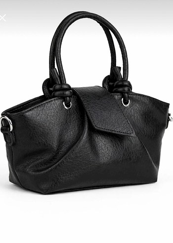 ZARA modeli Kahverengi Deri Kadın Çanta - Görsel 4