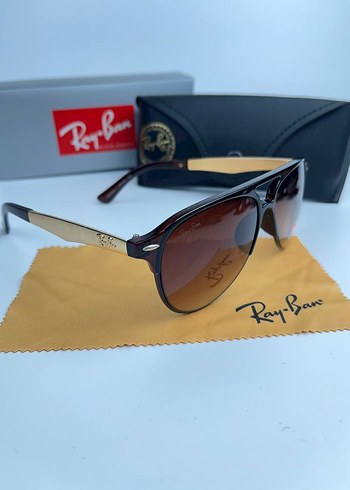 Ray-Ban Erkek Klasik Kahverengi Güneş Gözlüğü - Görsel 3