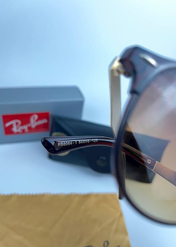 Ray-Ban Erkek Klasik Kahverengi Güneş Gözlüğü - Görsel 5