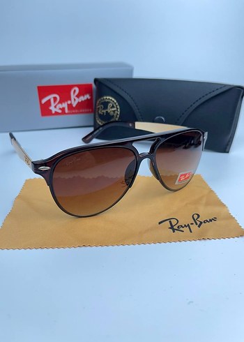 Ray-Ban Erkek Klasik Kahverengi Güneş Gözlüğü - Görsel 6