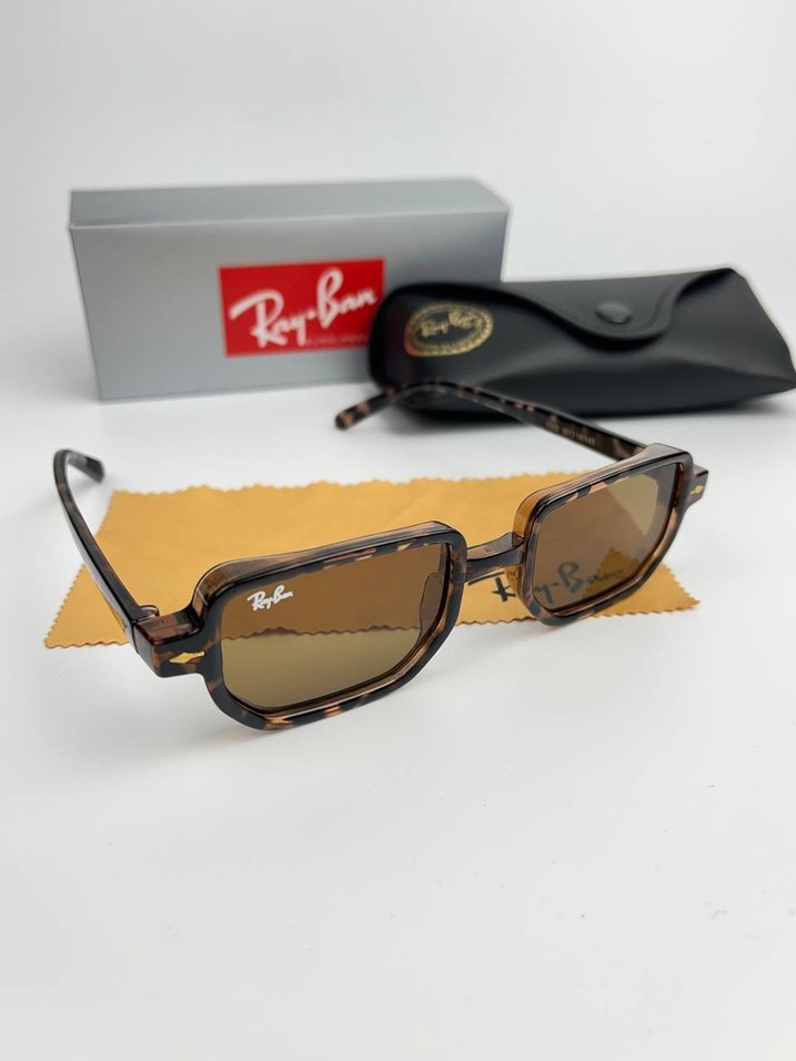 Ray-Ban Klasik Kahverengi Transparan Gözlük - Görsel 2