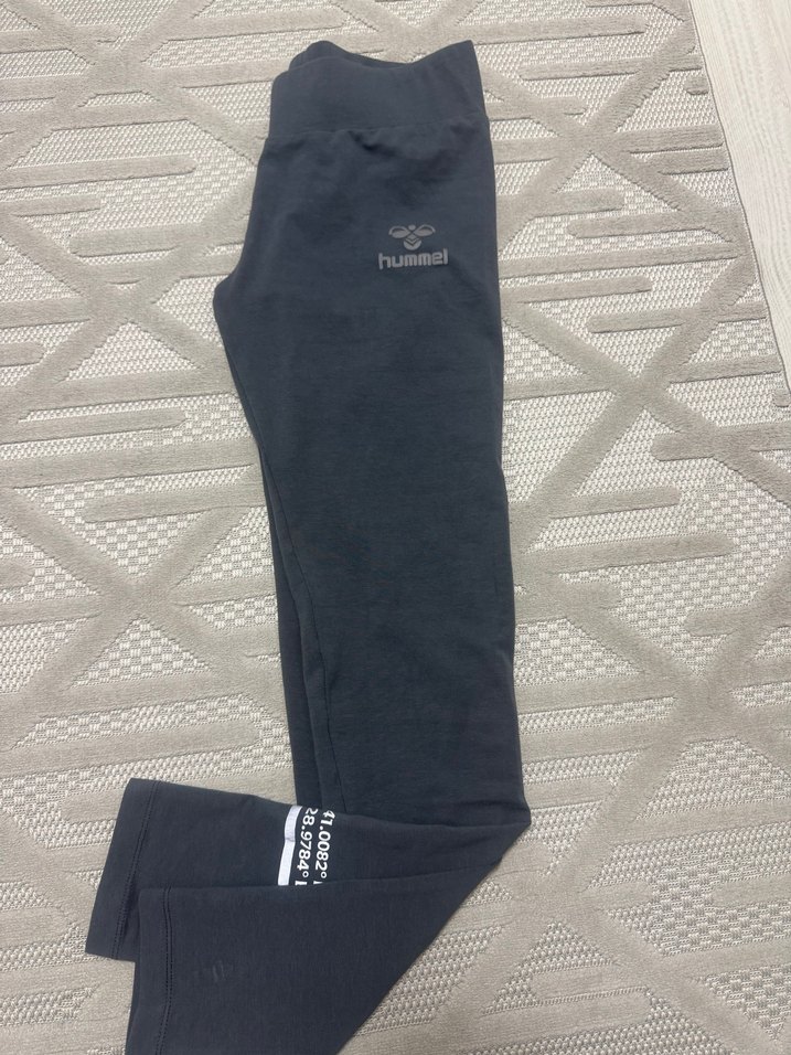 Hummel Gri Dar Kesim Kadın Tayt - Görsel 3