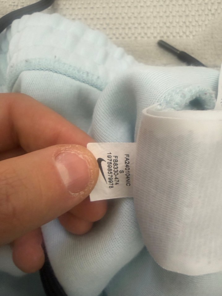 ORJİNAL NİKE TECH FLEECE EŞOFMAN ALTI BEBE MAVİSİ - Görsel 3