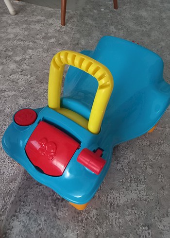 Renkli Mavi Bebek Yürüteci