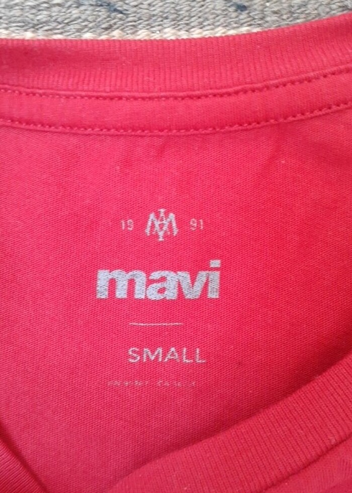 Mavi marka tsört - Görsel 2