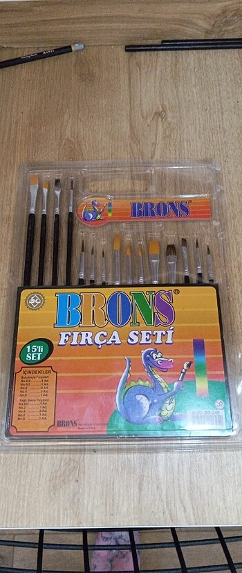 15'li Fırça seti