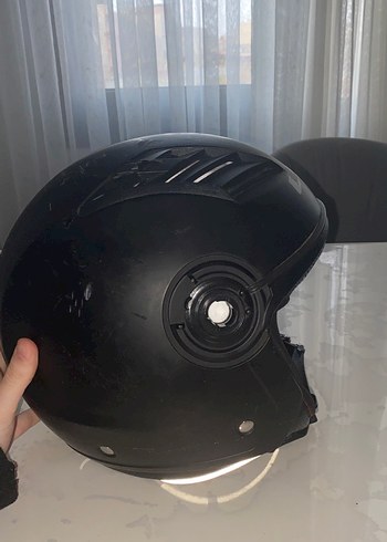 Siyah ls2 kask - Görsel 4